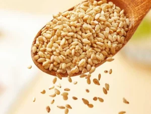 Graines de sésame blanches rôties