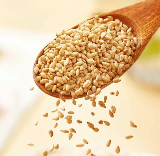 Graines de sésame blanches rôties