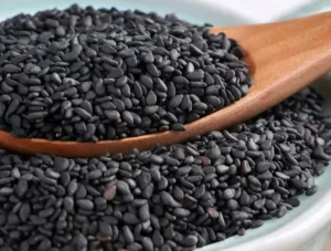 Graines de sésame noir rôties