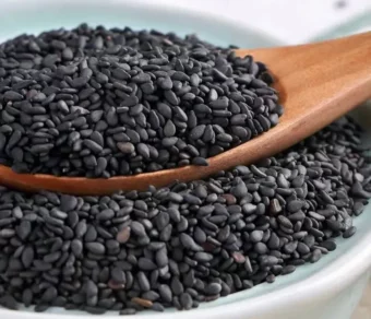 Graines de sésame noir rôties