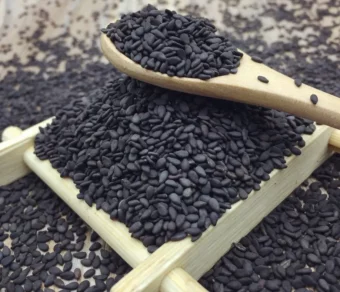 Graines de sésame noir rôties